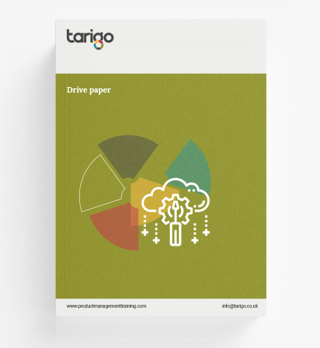 tarigo product management Drive training paper image